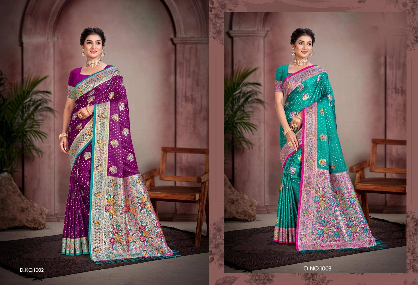 Bunawat - Surmai Satan 04 Daily wear saree wholesalers in Vadodara